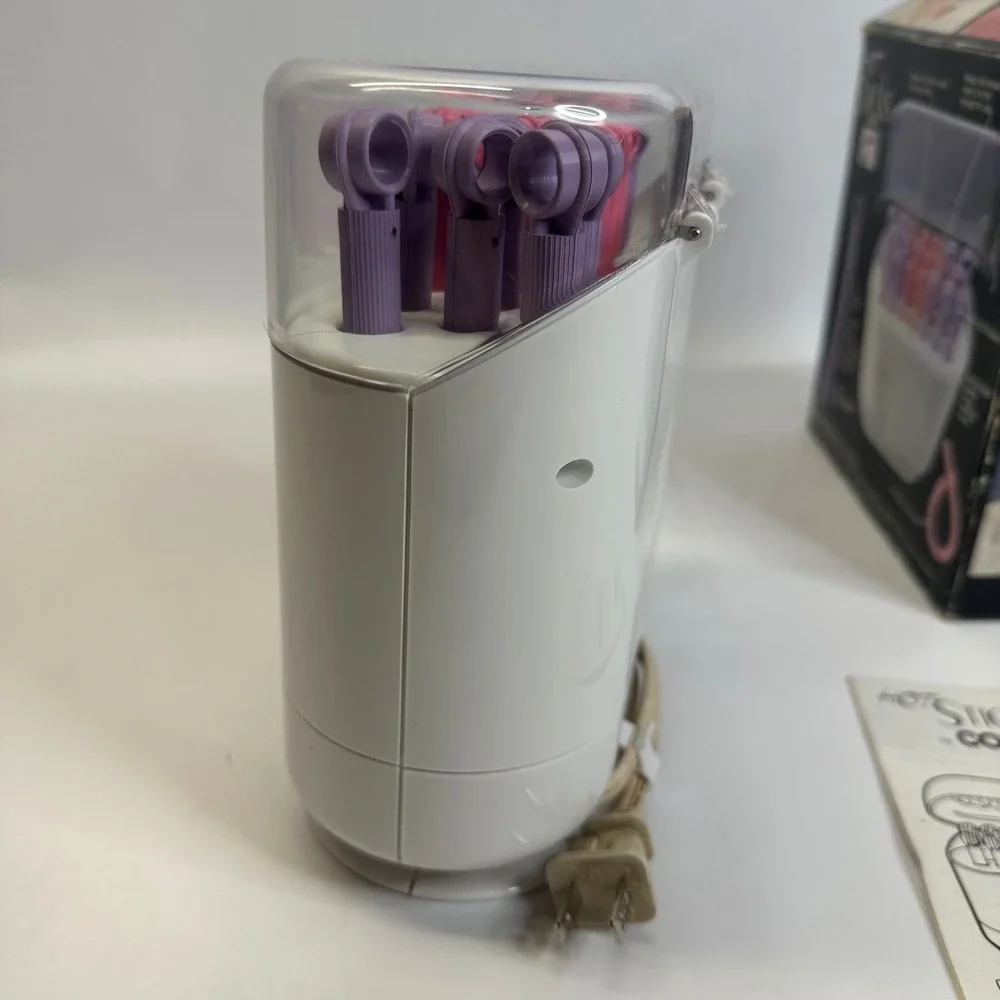 Conair Hot Sticks Instant Heat Hair‎ Rollers Model HS19 Vintage 20 Count Boxed